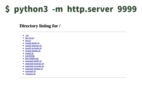 ラズパイからファイルを取り出すのに便利なpythonコマンド、一時利用に限る