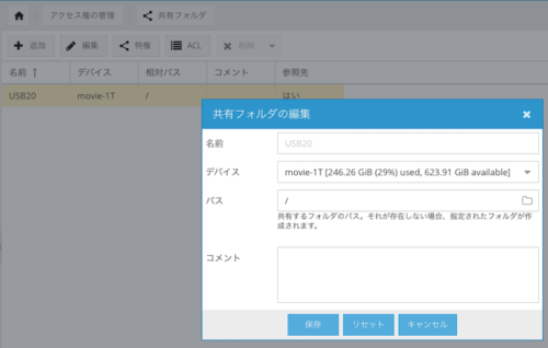 共有ポイント
