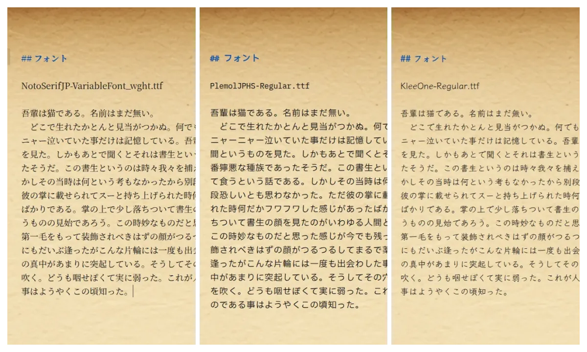mirrorshard fonts
