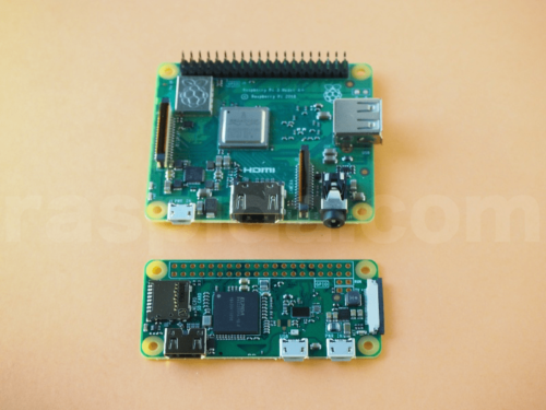 Raspberry Pi 3A+とzero W