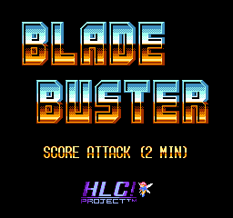 BLADE BUSTERタイトル画面