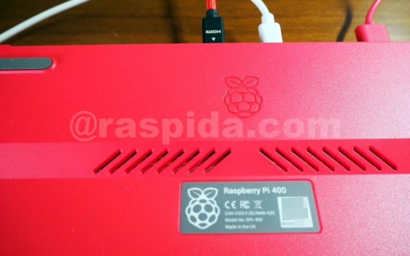 Pi400背面