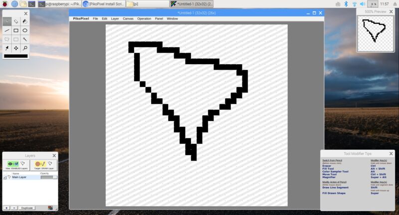 pikopixel描く