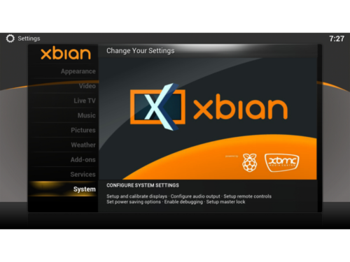 メディアセンター系OS「XBian」を試してみる