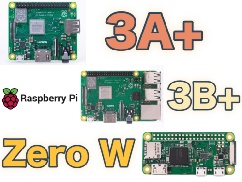 【初心者専用】ラズパイ3機種のかんたんな比較——Raspberry Pi 3B+・3A・ZeroWH