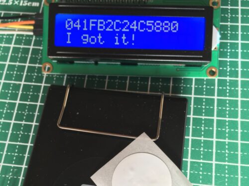 SONY非接触型カードリーダーRC-S380とraspberry pi(実装編)NFCを読み込んでLCDにID表示まで