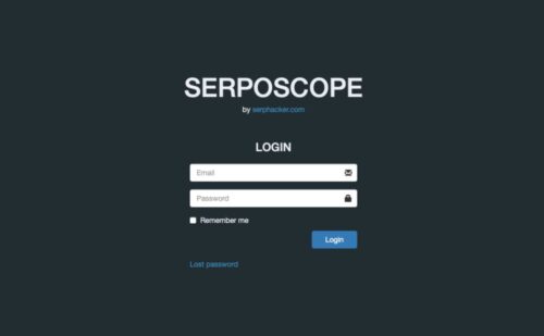 ラズパイで検索順位チェックツールSERPOSCOPEも運用できる