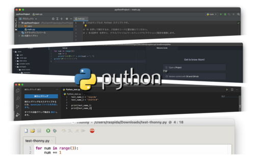 Python学習用に環境が整っているRaspberry Piはおすすめ