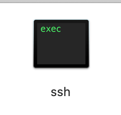 sshファイルのアイコン